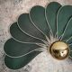Peacock wall lamp