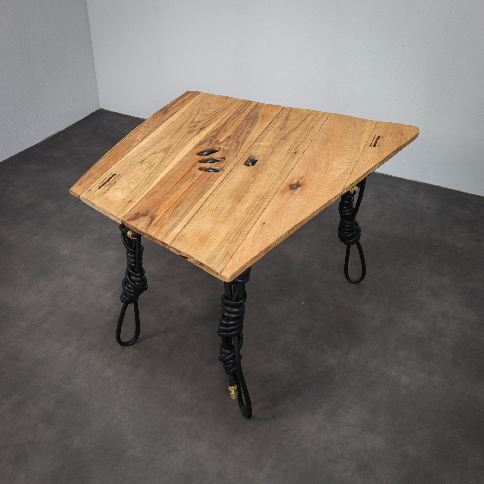 Hosepipe dining table by Sander Bokkinga for BOK, unique piece, 2020s