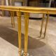 Bronze coffee table by Maison Bagues circa 1950