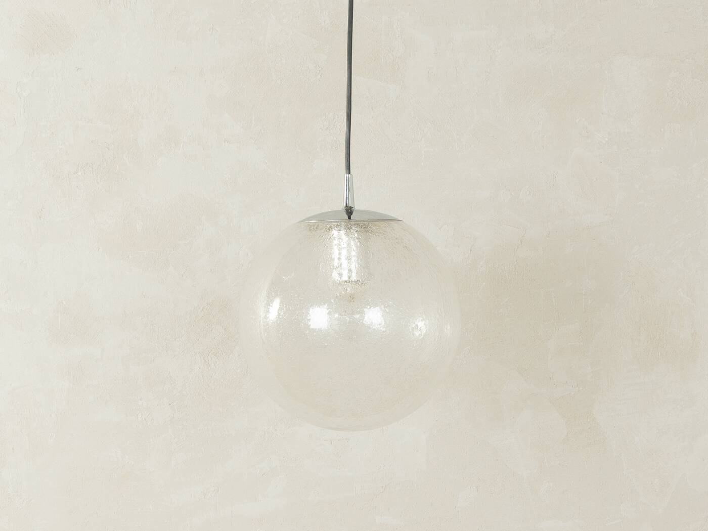 Classic globe ceiling lamp by Peill & Putzler from the 1950s