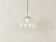 Lampe de plafond globe classique par Peill & Putzler des années 1950.