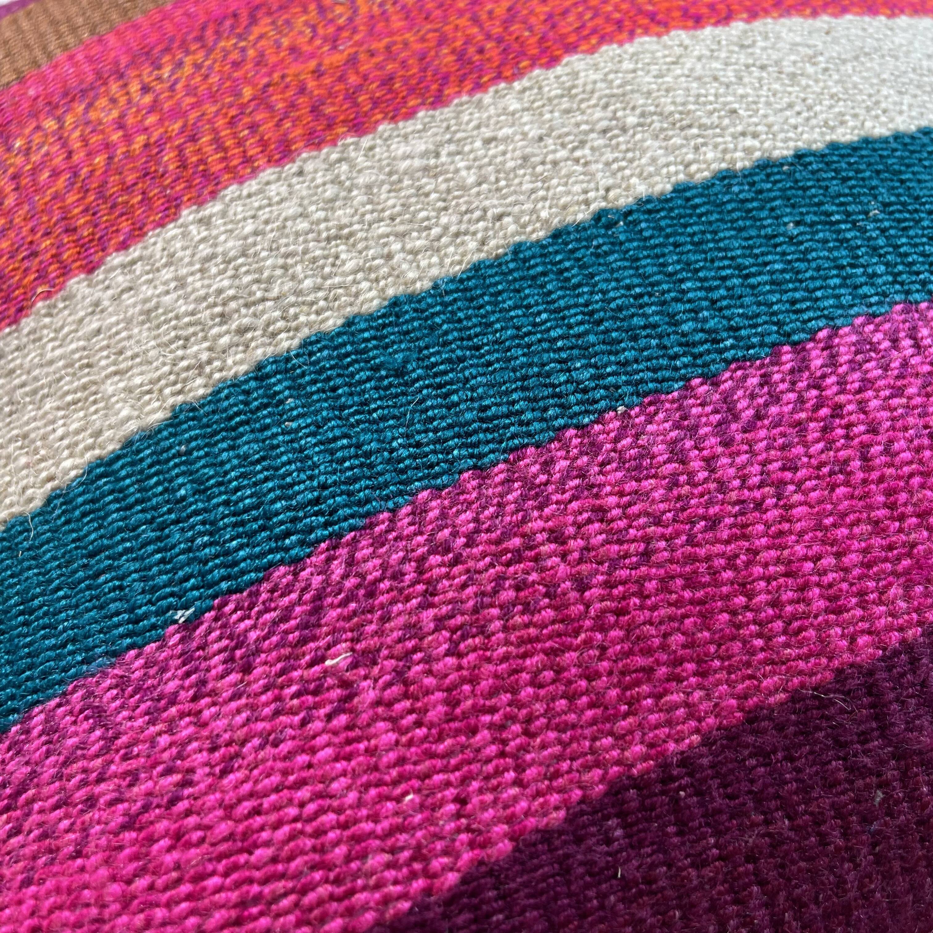 Vintage turkish kilim cushion cover 40 x 40 cm