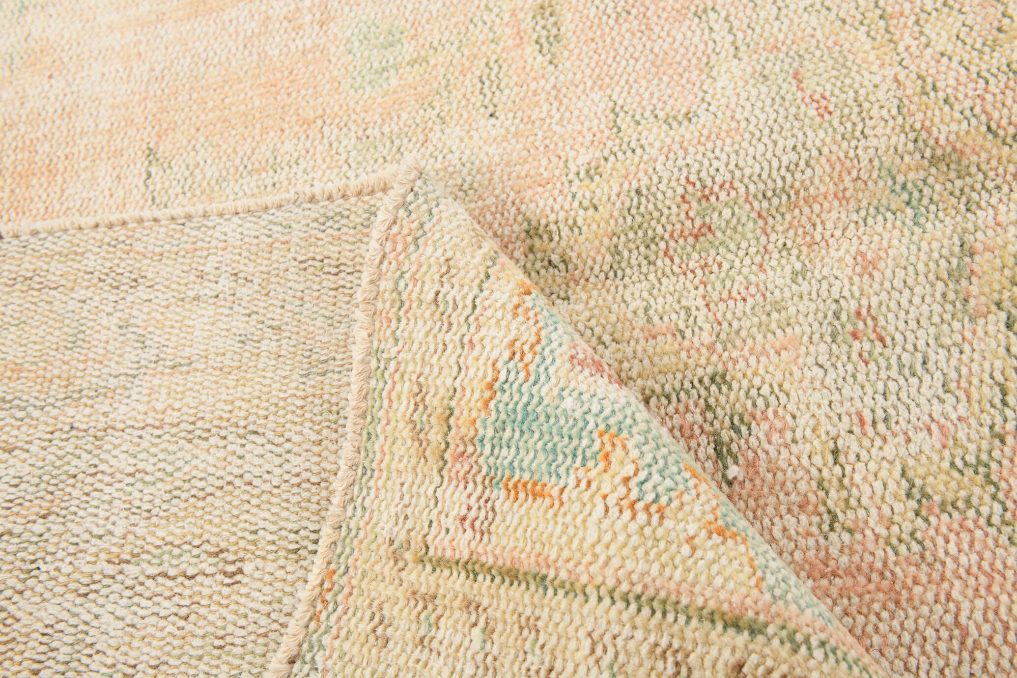 6x9 Tan Beige Classic Vintage Rug, 181x276