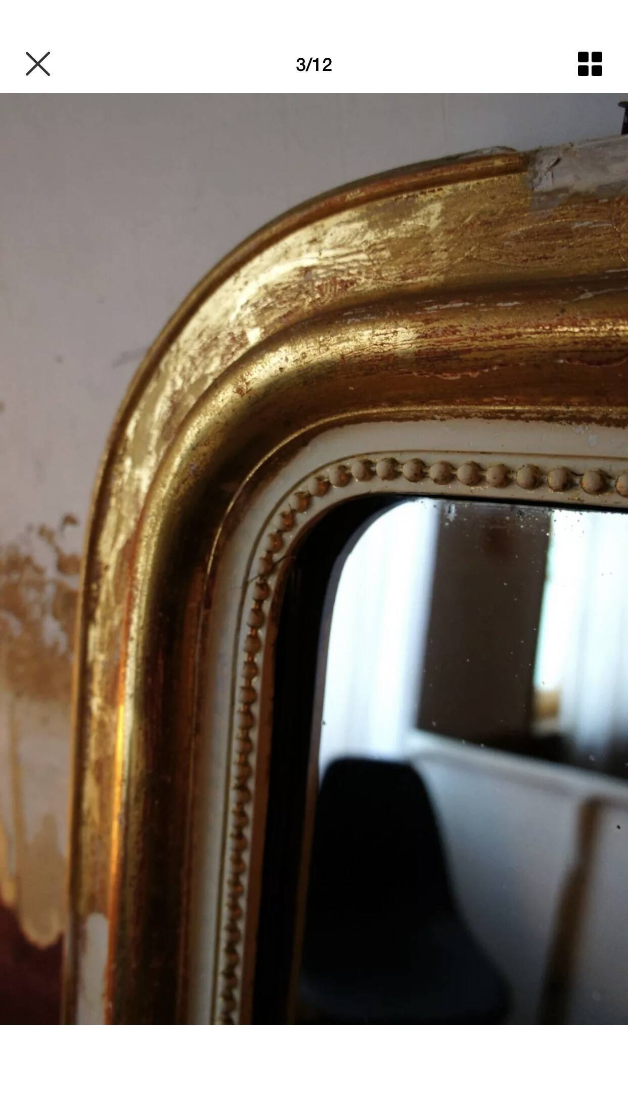 Mirror Louis Philippe former 131x98cm