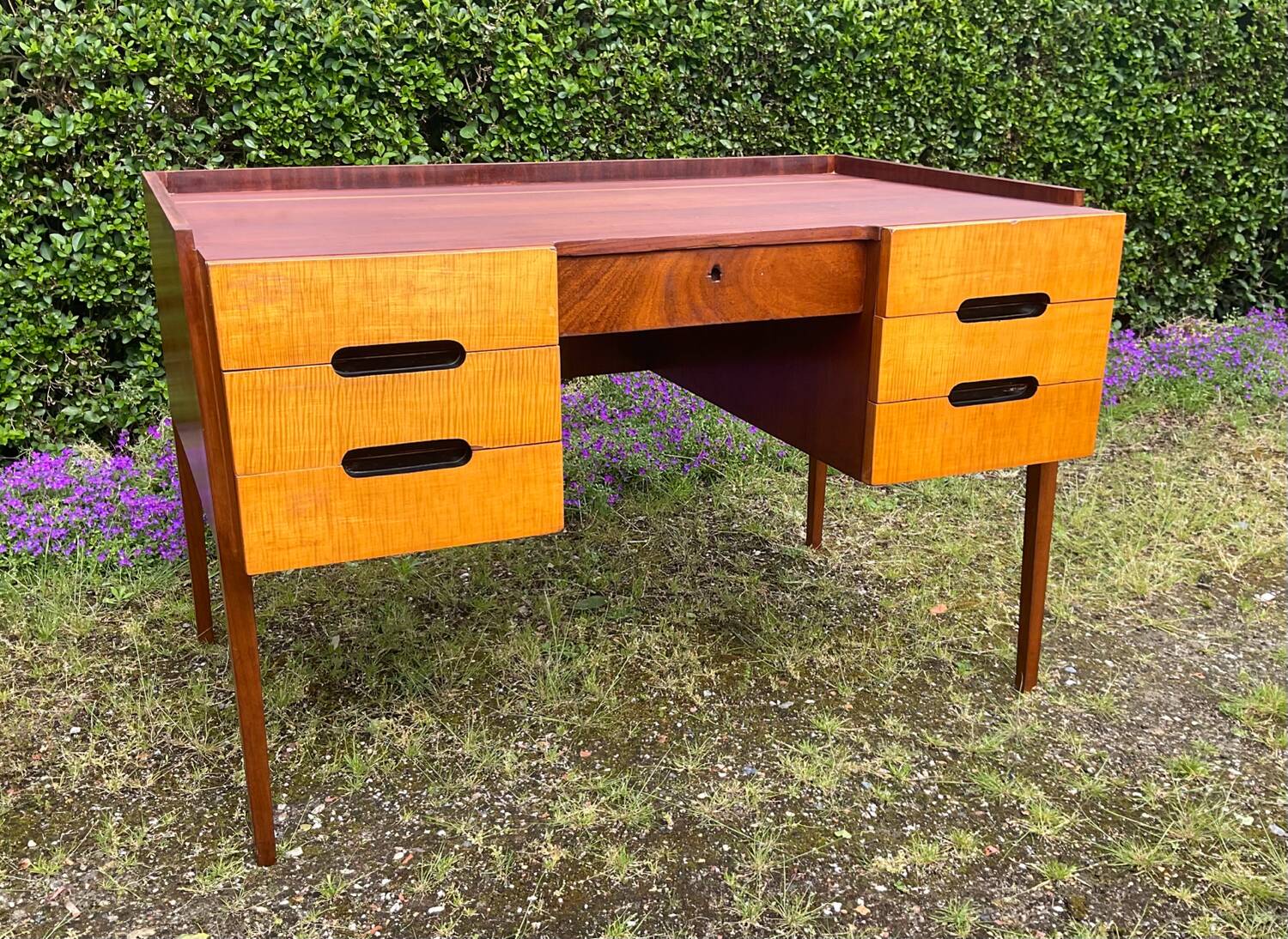 Scandinavian teak desk from the 60s