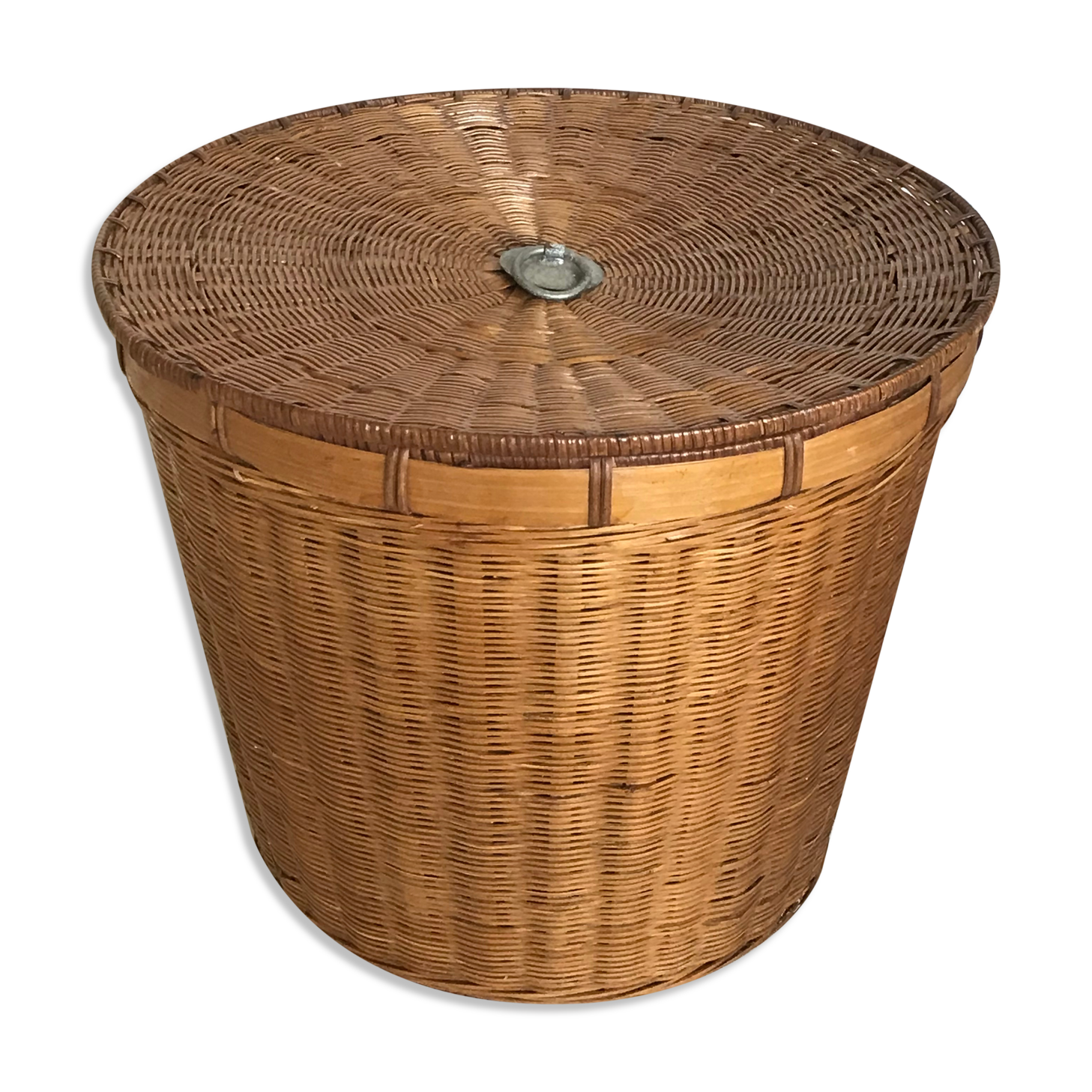 Vintage wicker basket