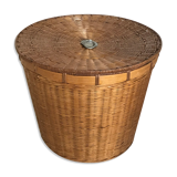 Vintage wicker basket