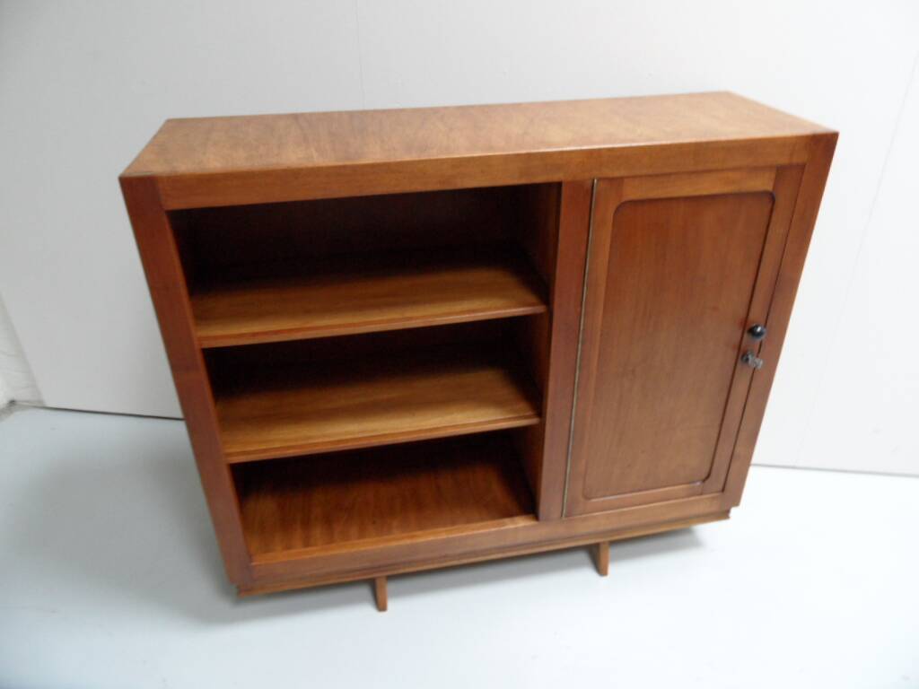 Art Deco open bookcase