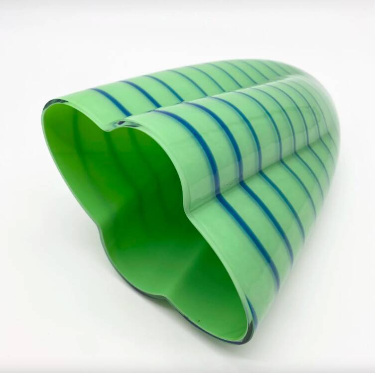 Murano “Spirali” vase, 1970s