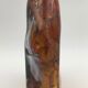 Daniel baroy blown glass vase, signed
