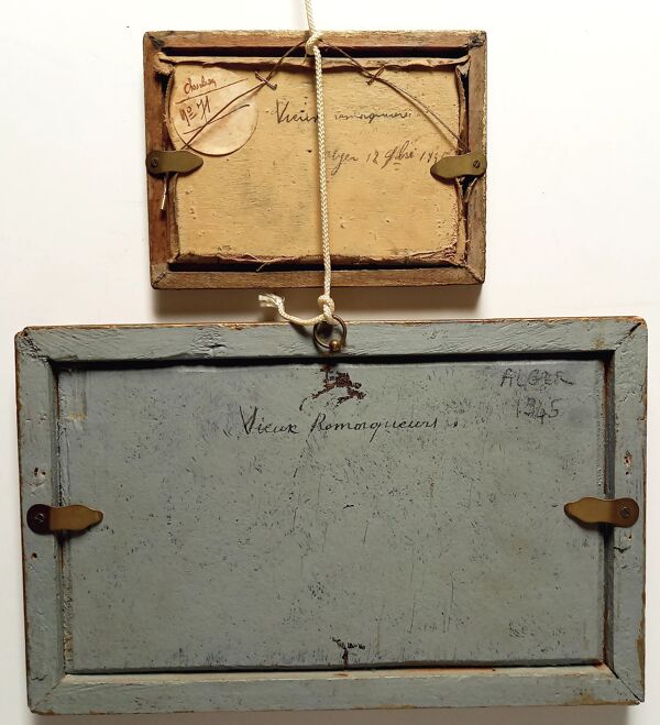 Paire de petites marine