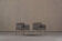 Ligne Roset chairs grey fabric, France 2000s set of 2
