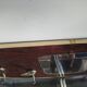 Vintage wall coat rack with mirror – 50s/60s