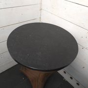 Table basse guéridon style Empire en acajou