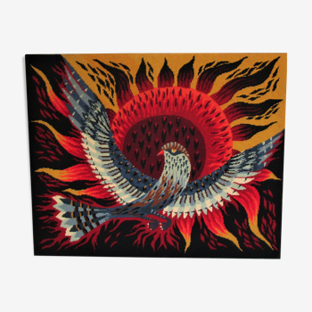 Wall tapestry "Night owls" 70s