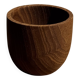 Mini cup, saucer or egg cup in teak H5 D5