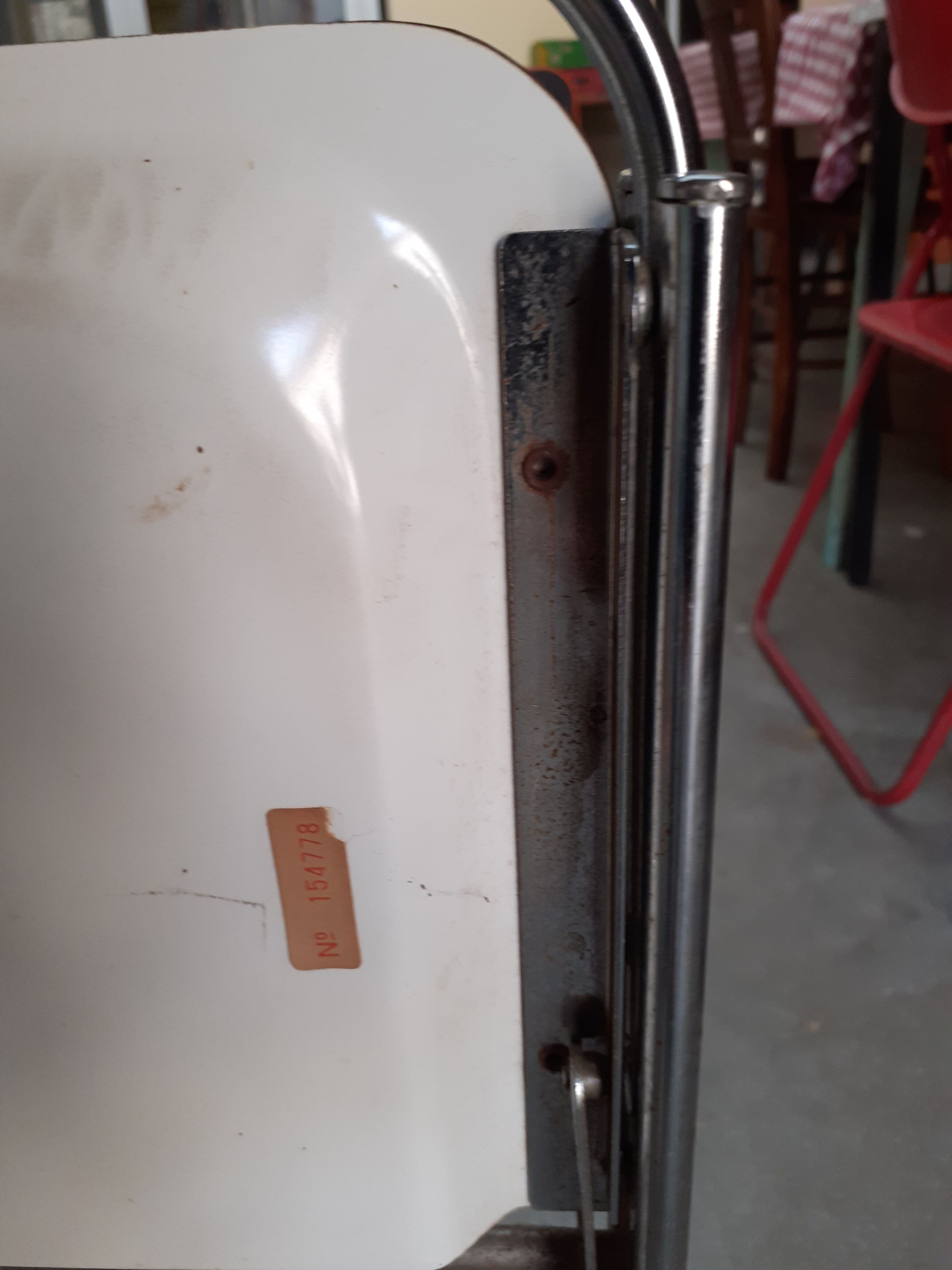 Vintage seventies serving table