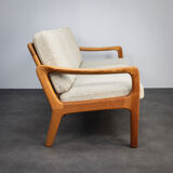 Mid-century Danish 3-seater sofa / daybed by Juul Kristensen (1970s)