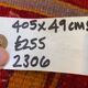 Old Turkish narrow Kilim Runner 405x49 cm shabby chic, vintage kelim