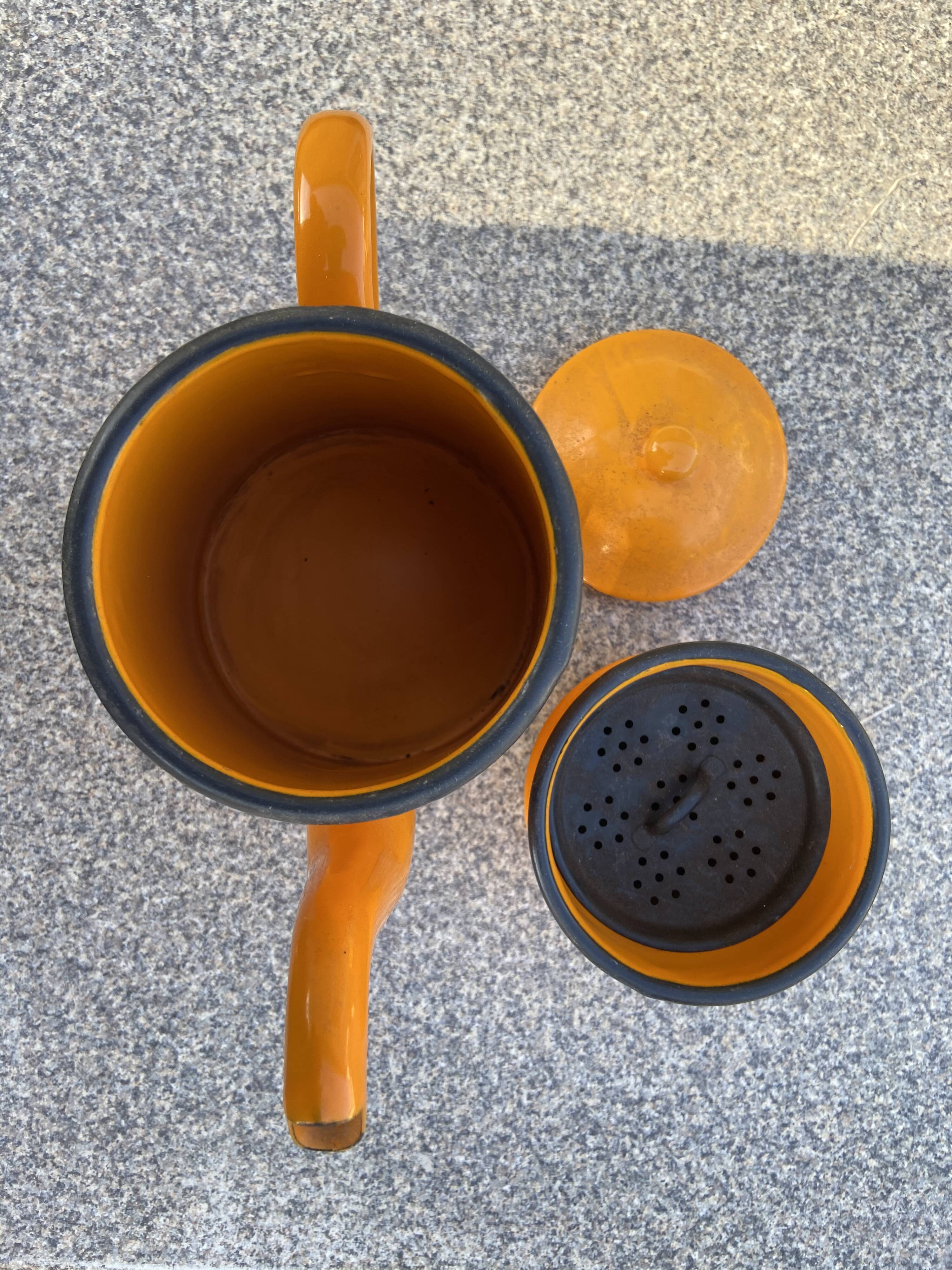 Vintage enamelled coffee maker