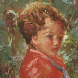 Signed painting from the 20th century