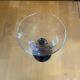 Set of 6 LUMINARC Domino Cocktail Glasses + Black Opaline Vintage