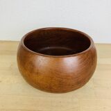 Danish teak fruit bowl, 1960s, Scandinavian