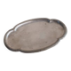 Petit plat en métal argenté