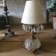 Small antique lamp with tassels