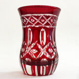 Pair of cut tea glasses