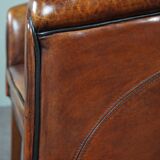 Sheepskin convertible armchair side chair