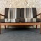 Two-seater canapé by Ole Wanscher, Cado, France & its Danish design, 60s 70s teak.