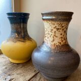 Two Uebelacker Ü-ceramics vases