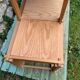 Solid wood shelf pine revival bauhaus 70s