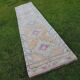 Vintage Turkish hallway rug 80x360 cm