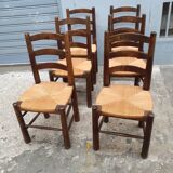 6 brutality chairs Georges Robert