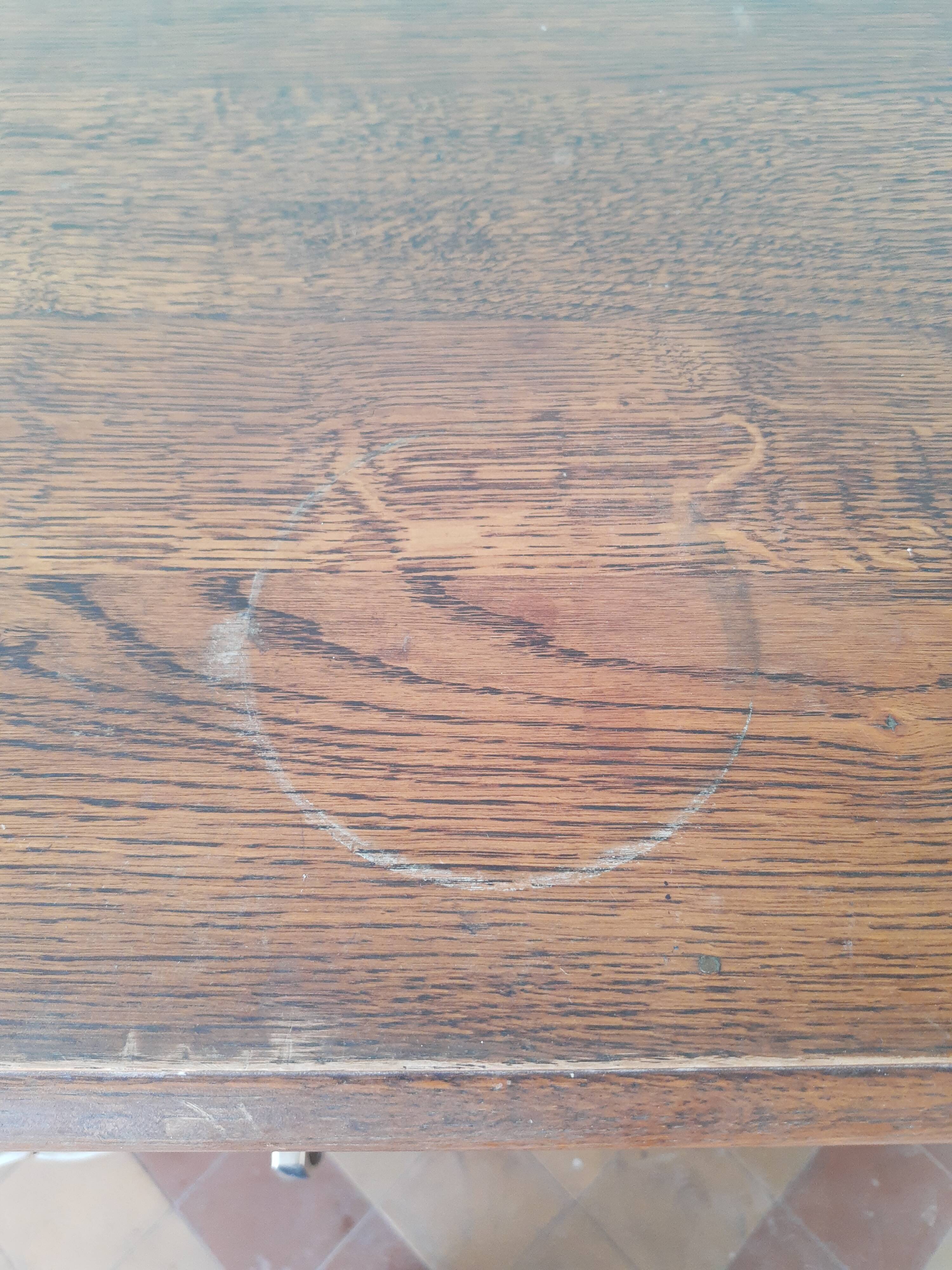 Vintage oak bottom mado sideboard