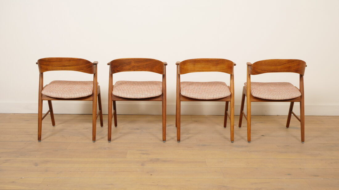 4 x dining chairs | Korup Stolefabrik | KS 21 | Re-upholstered