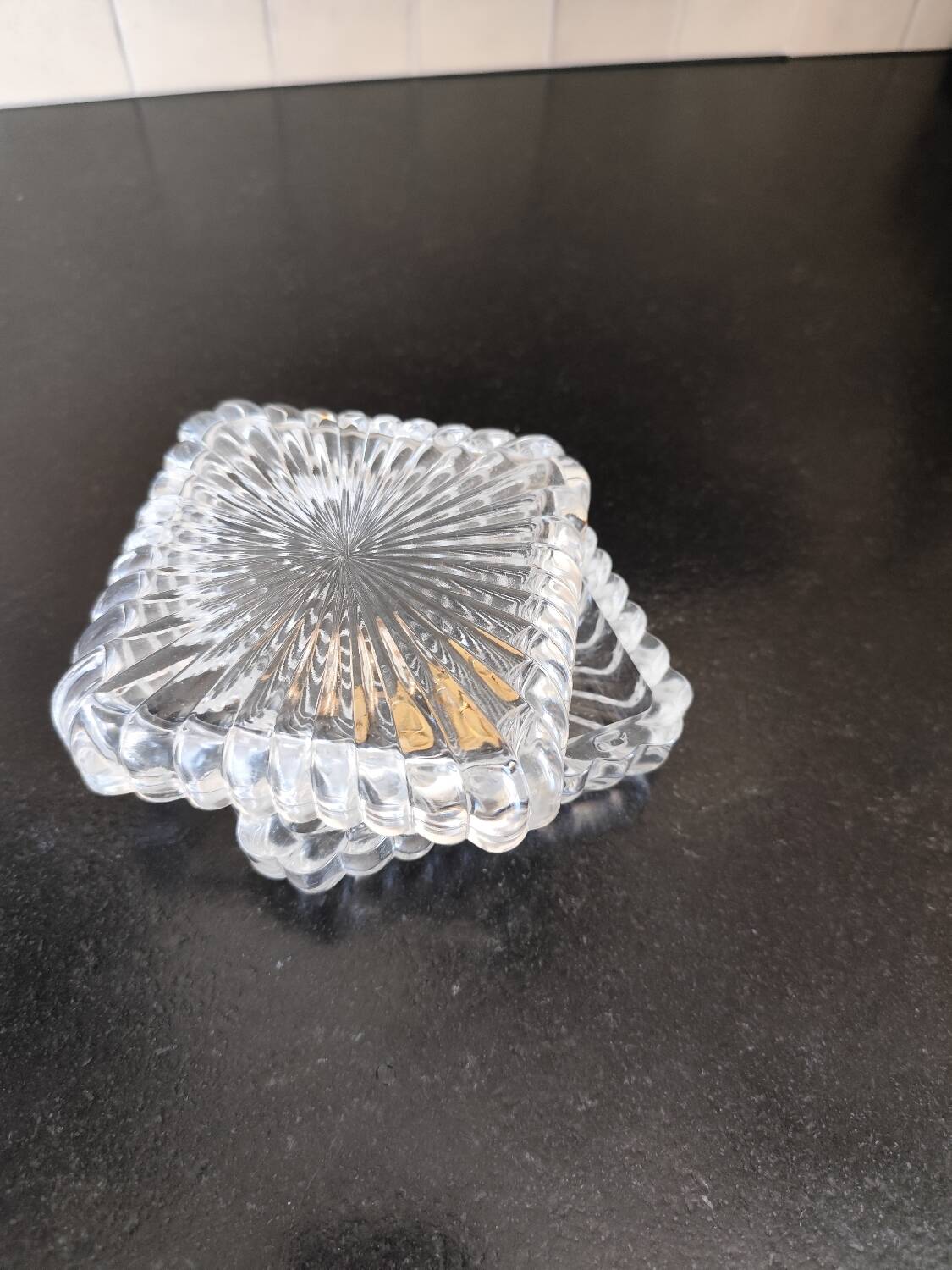 Crystal jewelry box