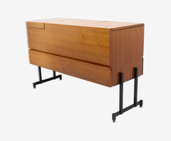 Meuble bar du milieu du siècle, Tchécoslovaquie, années 1970