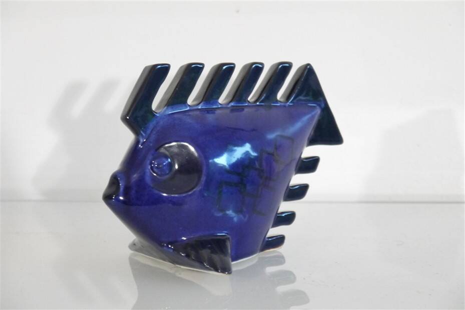 Stylized ceramic fish 1970