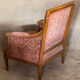 Louis XVI style shepherdess armchair