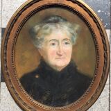 Painting portrait of a woman