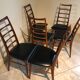 Set of 6 Scandinavian Teak "Lis" chairs by Niels Koefoed, Circa 1960