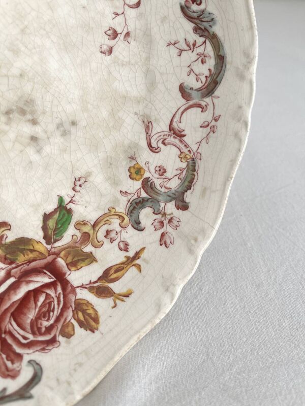 Compotier en terre de fer polychrome « Wentworth » Bishop & Stonier