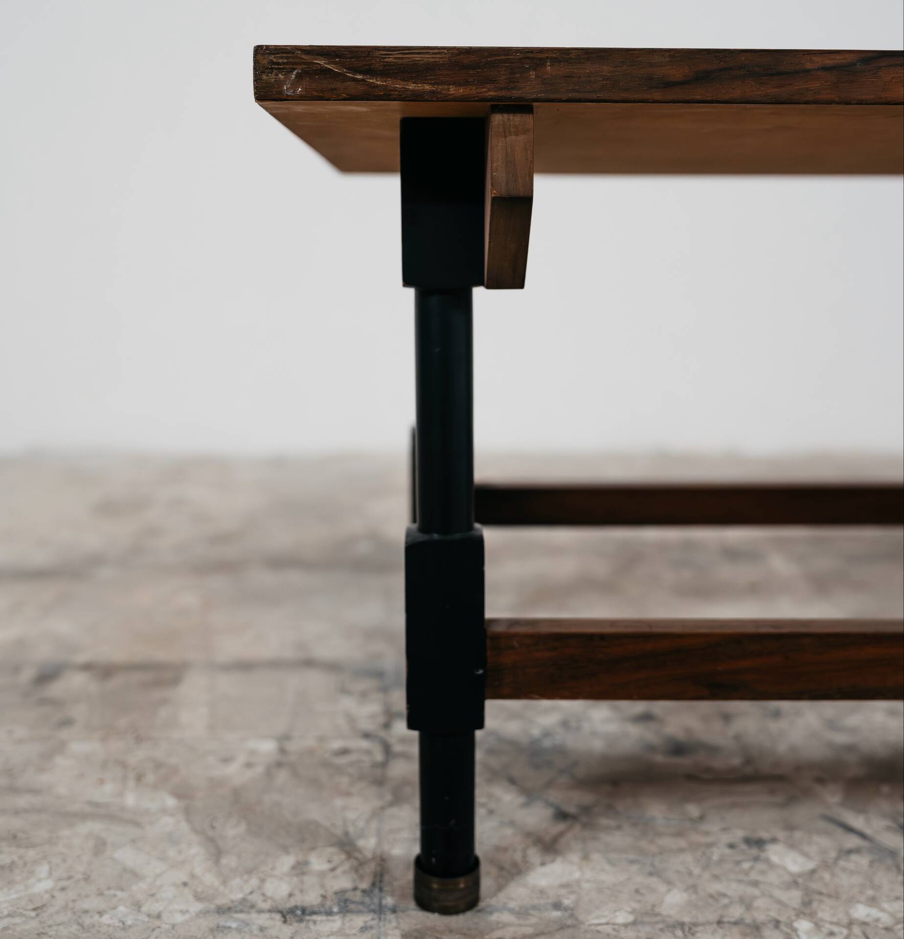 Tavolino da salotto legno anni 60 design Modernariato