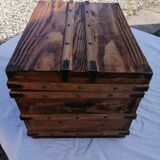 Antique wooden chest