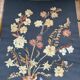 Herbarium ancient natural composition in flower and grass under glass