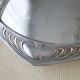 Art Deco Style silver metal presentation tray