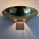 Pair of brass wall sconces from the mid-century by SCE, 1960s, France.